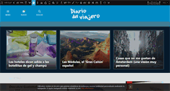 Desktop Screenshot of diariodelviajero.com