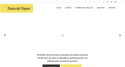 Desktop Screenshot of diariodelviajero.com.ar
